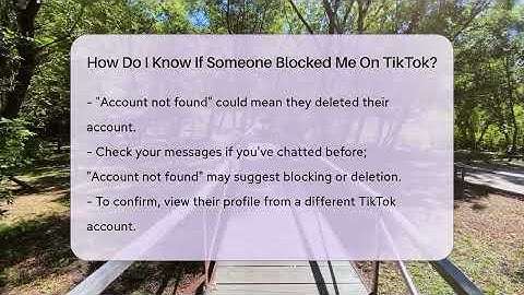 How Do I Know If Someone Blocked Me On TikTok? - Everyday-Networking