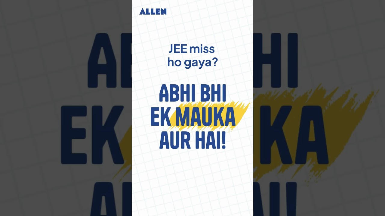 JEE Main LEADER Batches for Droppers | Class 12 Pass Students Target 2026 