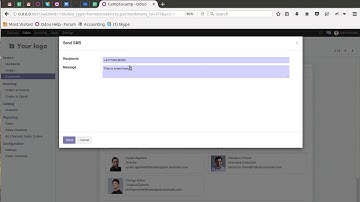 Odoo V11 SMS Feature