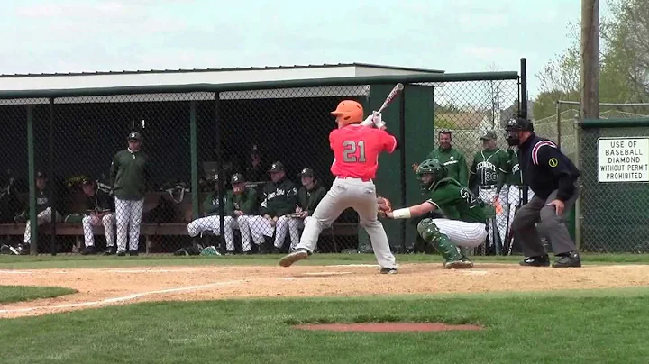 Matt Rykaczewski (Homerun to deep left vs. Steinert High School)