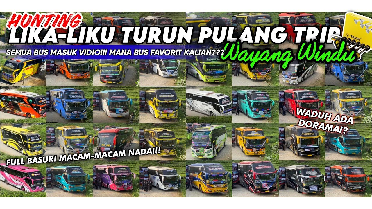 KONVOI PULANG TRIP WAYANG WINDU🥳‼️Seru Full Basuri Semua🔥ADAKAH DORAMA???