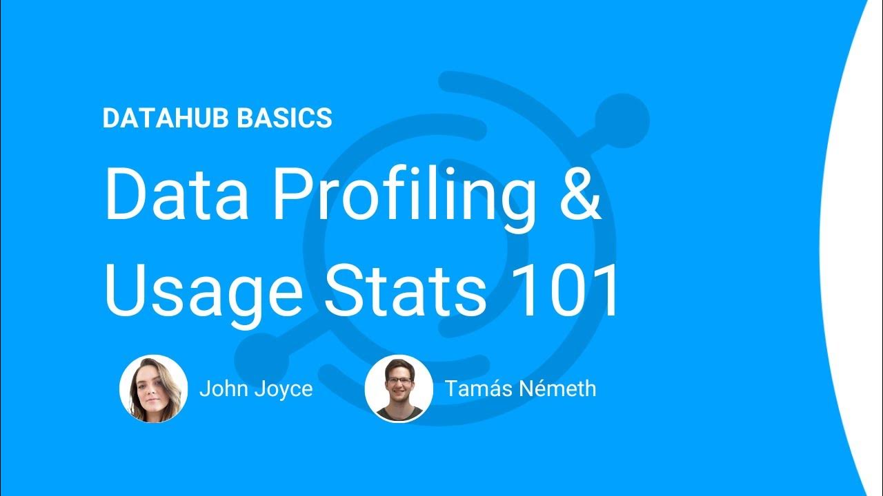 DataHub 101: Data Profiling