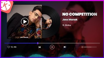 How To Make Audio Spectrum in Kinemaster    Audio Visualizer in Kinemaster