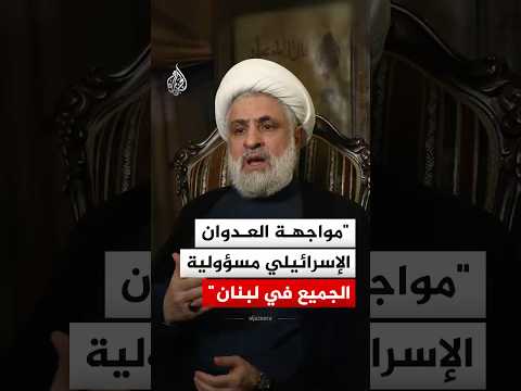 الأمين العام لحزب الله: مواجهة العدوان الإسرائيلي مسؤولية الجميع في لبنان