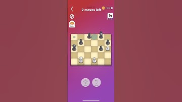 Pocket Chess Gorilla level 32 (Queen Sacrifice) #pocketchess #gorillachallenge #matein3 #sacrifice