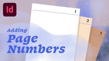 How to add page numbers in Adobe InDesign CC 2021