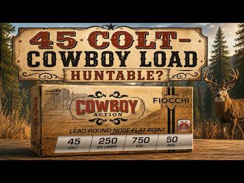 Is 45 Colt Cowboy Ammo Better Than People Think?