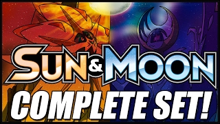 COMPLETE COLLECTION OF SUN AND MOON BASE SET POKEMON CARDS!! COMPLETE COLLECTION OF SUN AND MOON BASE SET POKEMON CARDS!!