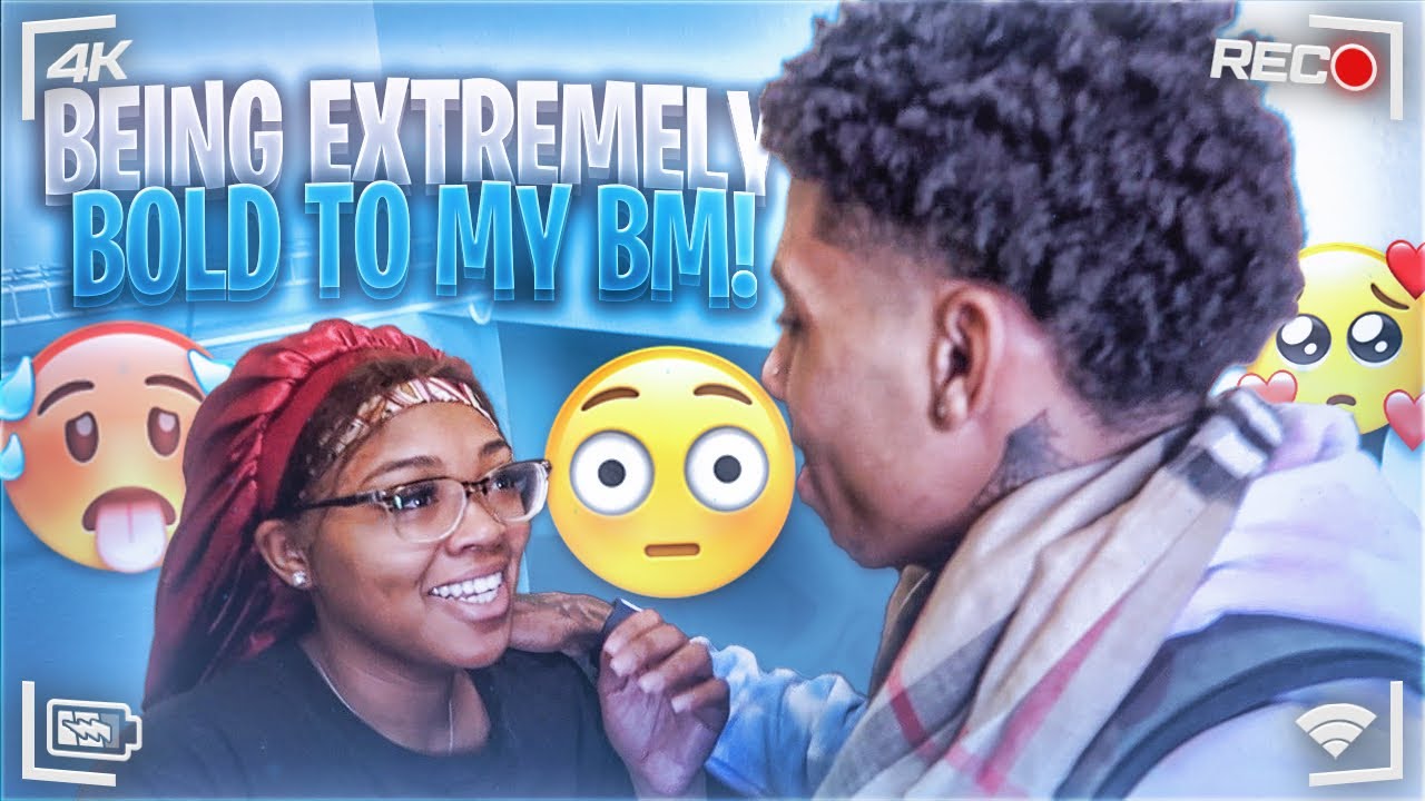BEING EXTREMELY BOLD TO MY BABYMOM🥰*NEVER SEEN HER THIS FREAKY*