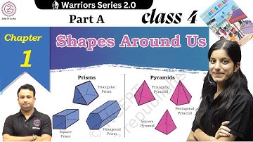 class 4 Maths Ch 1 Shapes Around Us | NCERT Shapes around us | Part A | Maths | By Saloni ma