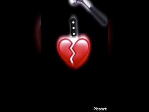 تصميم شاشة سوداء حزين