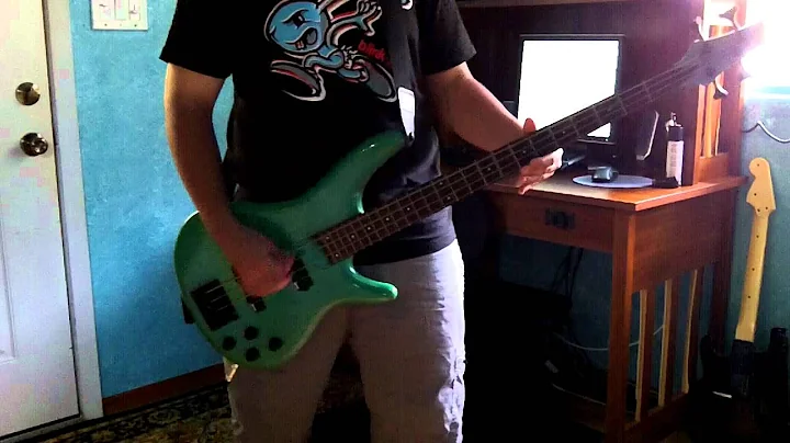 Blink 182 "This Is Home" Bass Cover