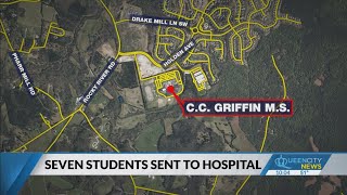 Students at Cabarrus County middle school hospitalized