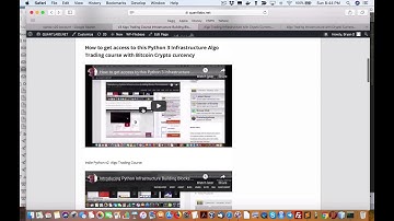 I added how to download Forex market data from OANDA in Python algo trading course with Crypto