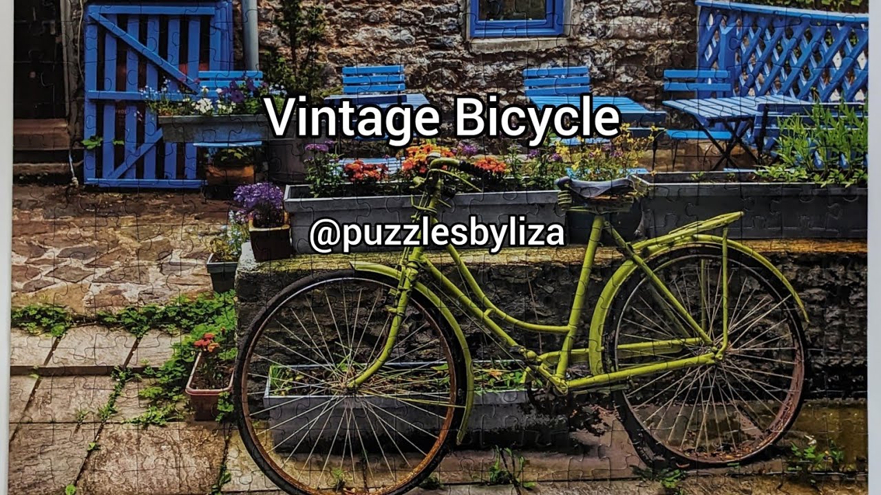 Ravensburger.   Vintage Bicycle.   David Stern Photography . 2015. 300 pieces. No. 135738.