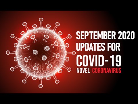 September 2020 -  COVID-19 Updates