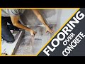 How to Install Vinyl or Laminate Floors in a Basement (Over a Concrete Slab)