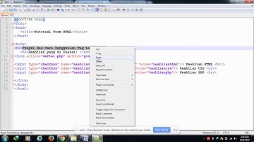 Tutorial Form HTML Part 2 Fungsi dan Cara Penggunaan Tag Fieldset dan Tag Legend