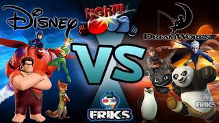 PROMOCION | DISNEY VS DREAMWORKS | Rap`s para frikis ft varios