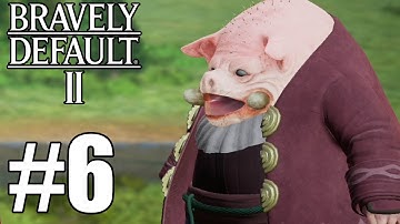 Bravely Default 2 Gameplay Walkthrough Part 6 - End of Chapter 1