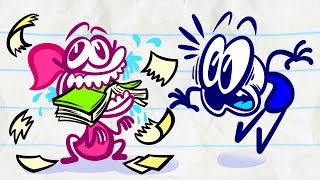 A Total Dis-Laughter | Pencilmation Cartoons!