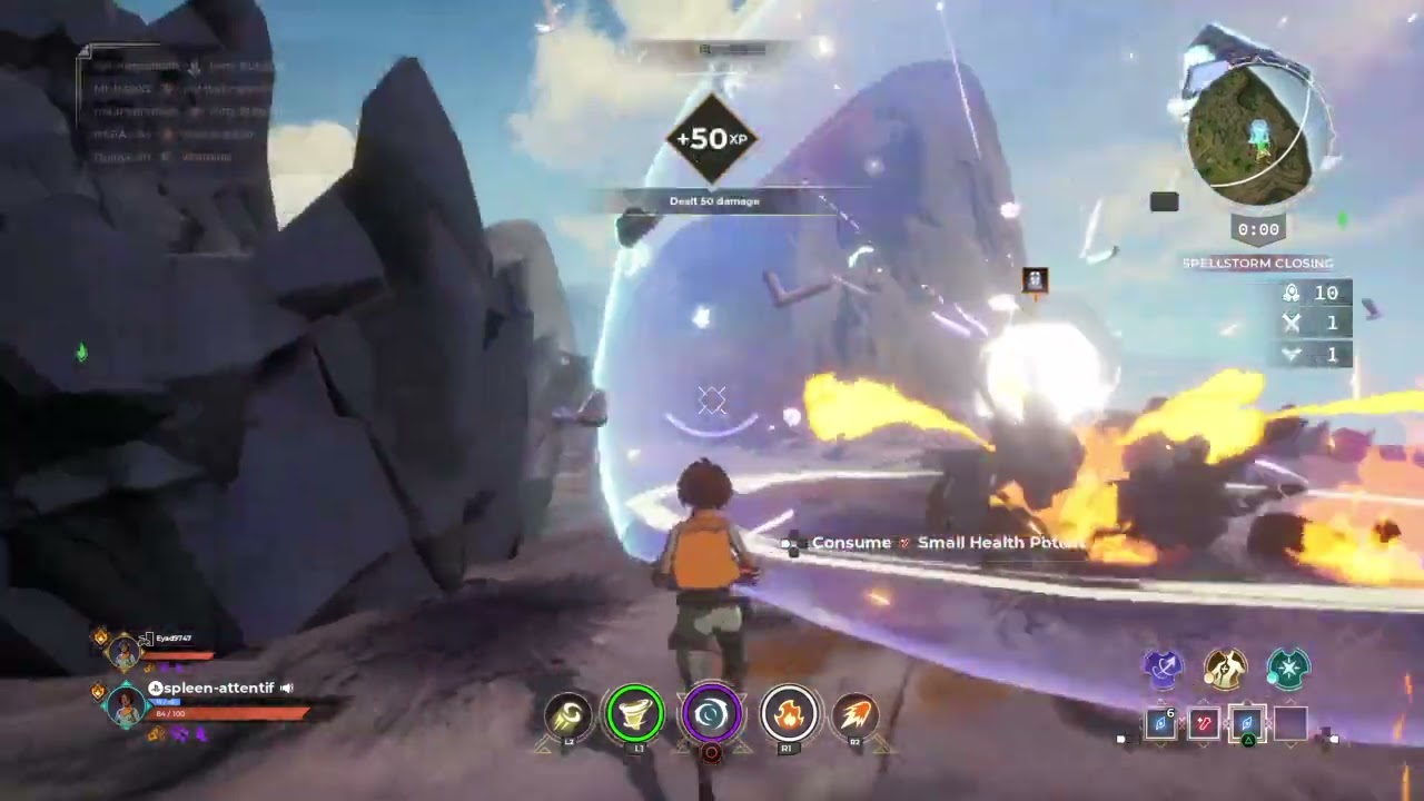 Spellbreak Playing with my friend