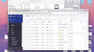 Upload tracking numbers in BigCommerce