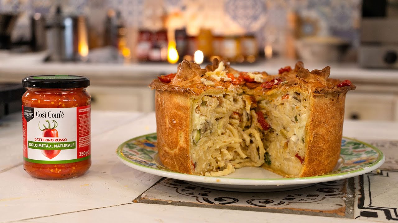 Ricette da Oscar: timballo maccheroni e dolcimetà di datterino con lo Chef Antonio Sorrentino