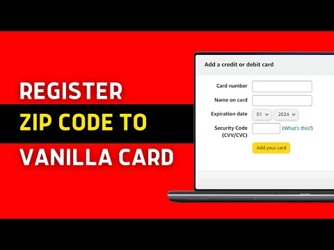How to Add Zip Code to Vanilla Visa Gift Card (2026 GUIDE)