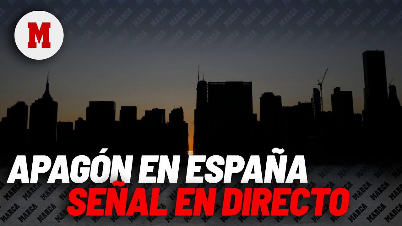 APAGÓN EN ESPAÑA HOY | Última hora del corte eléctrico y la caída a nivel mundial en vivo