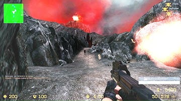Counter-Strike Source: Zombie Escape - ze_LOTR_Mount_Doom_v4_2 (Reach Mount Doom) on PlagueFest
