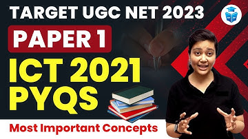 💥 ICT 2021 PYQS | UGC NET Paper 1 Preparation |  Most Important Concepts by Aditi Mam (P2) | JRFAdda