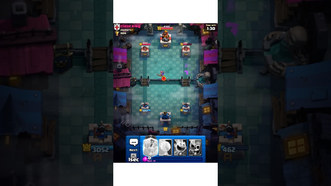EVO Mega Knight Spam On Clash Royale!