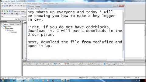 Basic Key Logger tutorial (C++)
