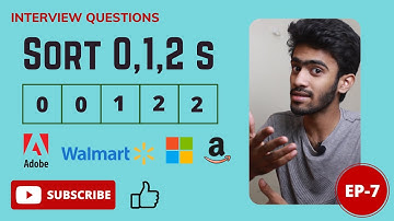 Accolite Coding Question | Sort Array 0,1,2s | Daily Dose -7 | Tamil | code io