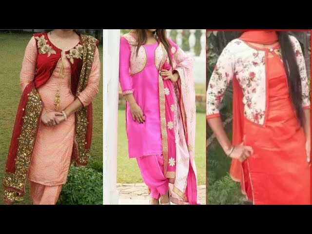 60 best jacket style suit image//jacket style salwar suit//Punjabi suit  with jacket/2020 best jacket - YouTube