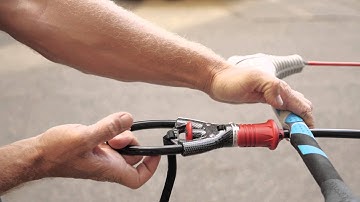 2014 Cabrinha Overdrive 1x Instructions to settle fly line connectors.