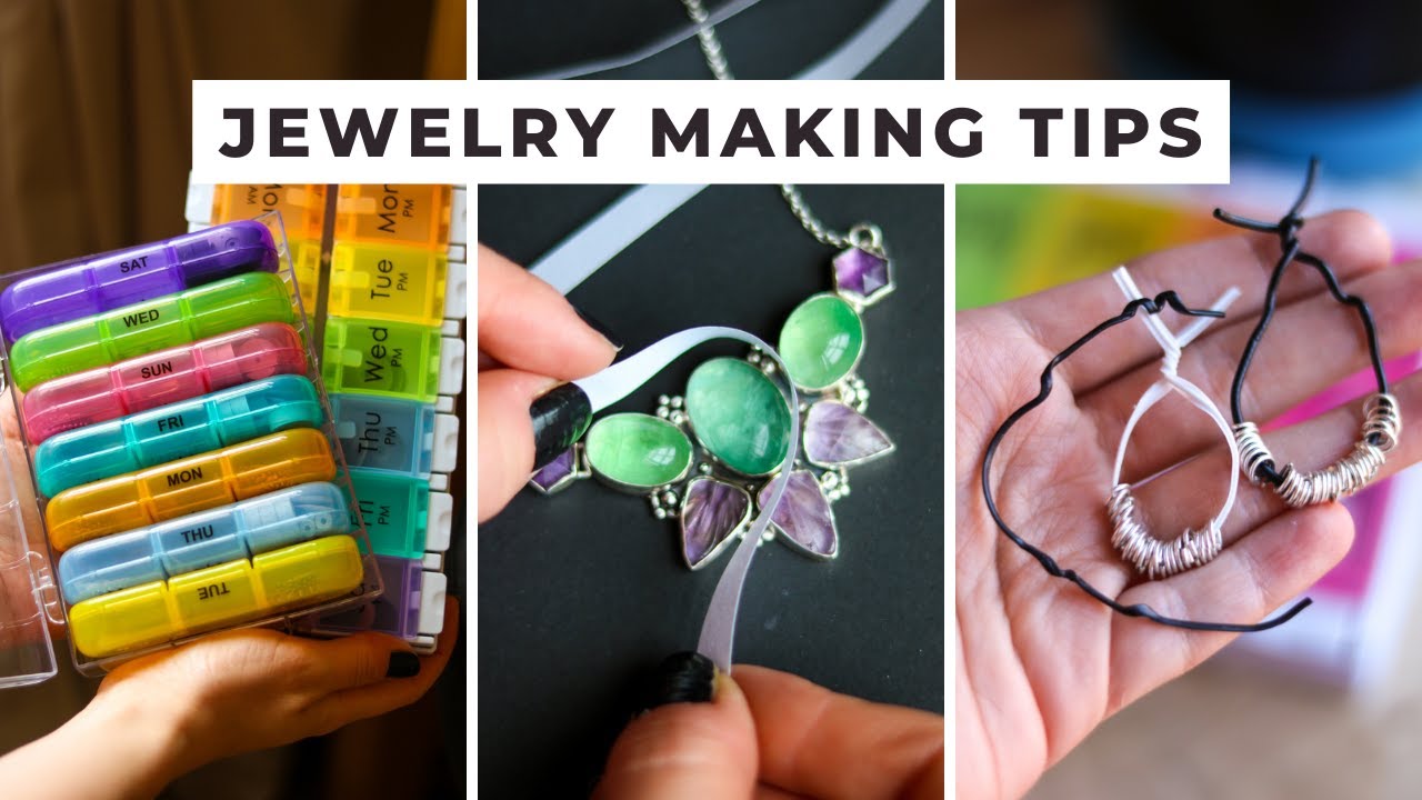 JEWELRY MAKING tips & hacks you have to try! 6 YouTube