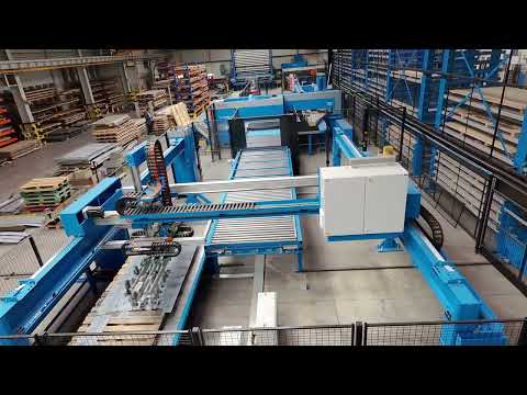 Prima Power Night Train FMS Storage + Prima Power Shear Genius 1530 + PSR/1 robot PSBB line