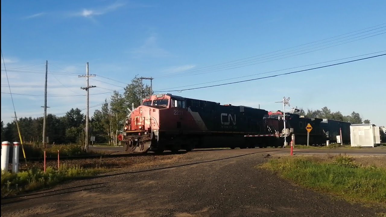 CN 123 at Hardwood Ridge NB Aug 28, 2022 YouTube