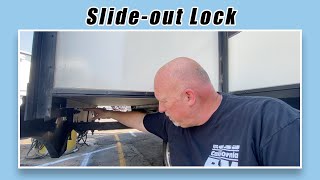 RV Repair Shop Owner Explains How Slideout Lock can protect your RV's slideout under frame!