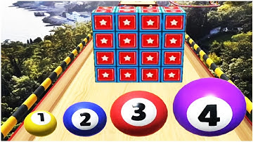 Rolling Balls 3D Sky Race - Gameplay Walkthrough - Levels 1-14