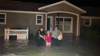 Clearwater Police Officers Respond To Hurricane Helene