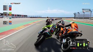 MotoGP 21 - Valentino Rossi - Petronas Yamaha - Aragon Circuit - 3 Laps - Gameplay screenshot 5