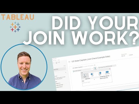 How to Validate Join Results in Tableau (v 2022.1 and Earlier)