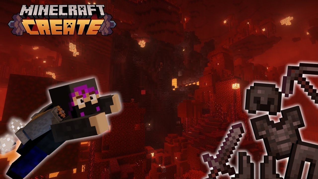 Netherite Jetpack Create Mod Upgrading To Netherite & Jetpack! | Minecraft Create Forever World ...