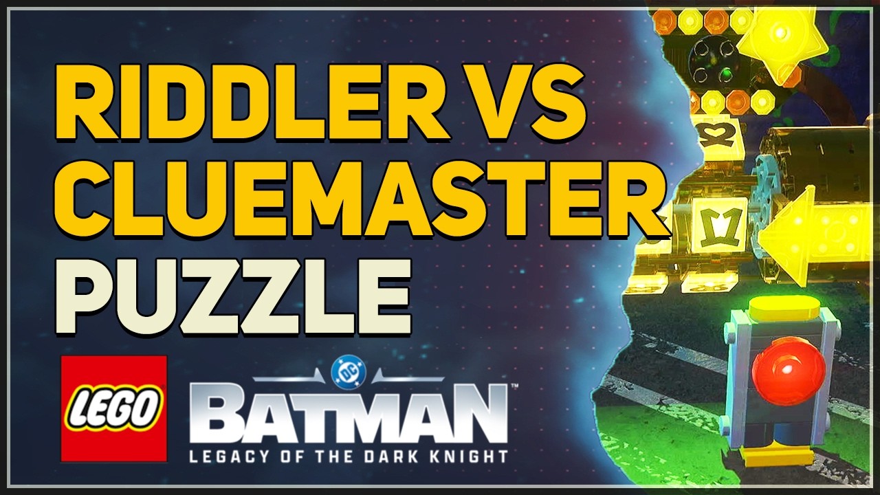 Cluemaster Vs Riddler Riddler vs Cluemaster FULL PUZZLE — LEGO Batman Legacy of the Dark ...