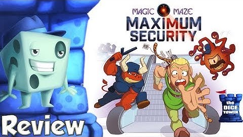 Magic Maze: Maximum Security Review - with Tom Vasel