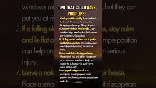 TIPS THAT COULD SAVE YOUR LIFE:#youtubetrending #lifesavingtips #lifelessons