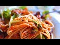 里芋のトマトスパゲティ